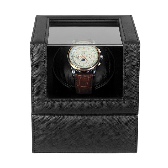 Tailored Leather Watch Display